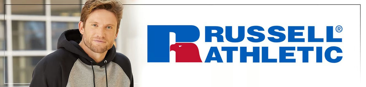 Russell Athlelic apparel uniforms corporate wear.