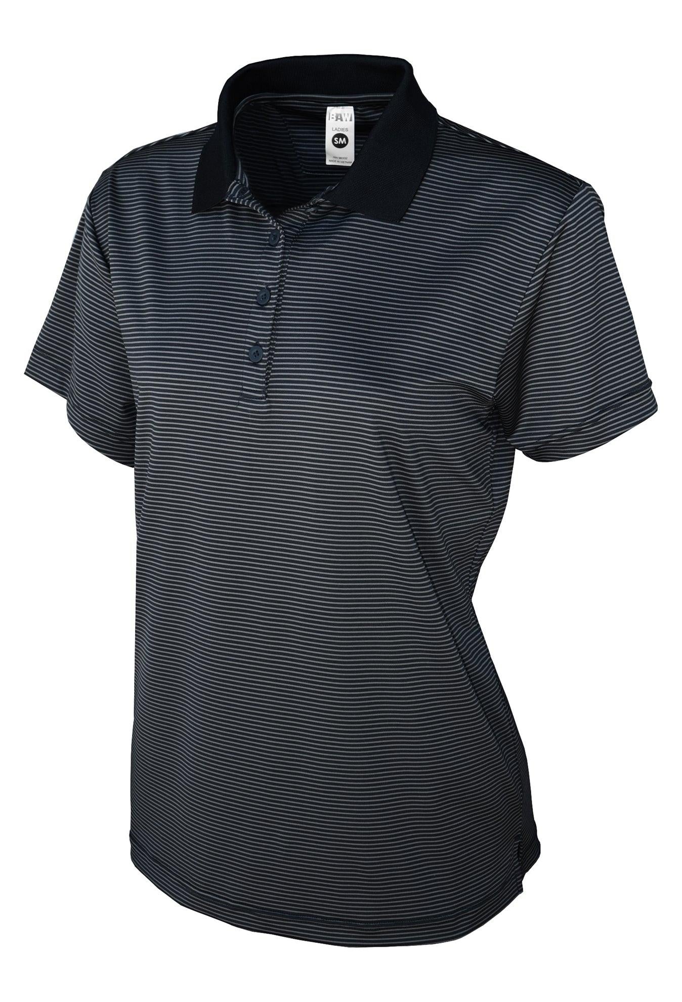 BAW-CT1081 Polo de rayas mini para mujer