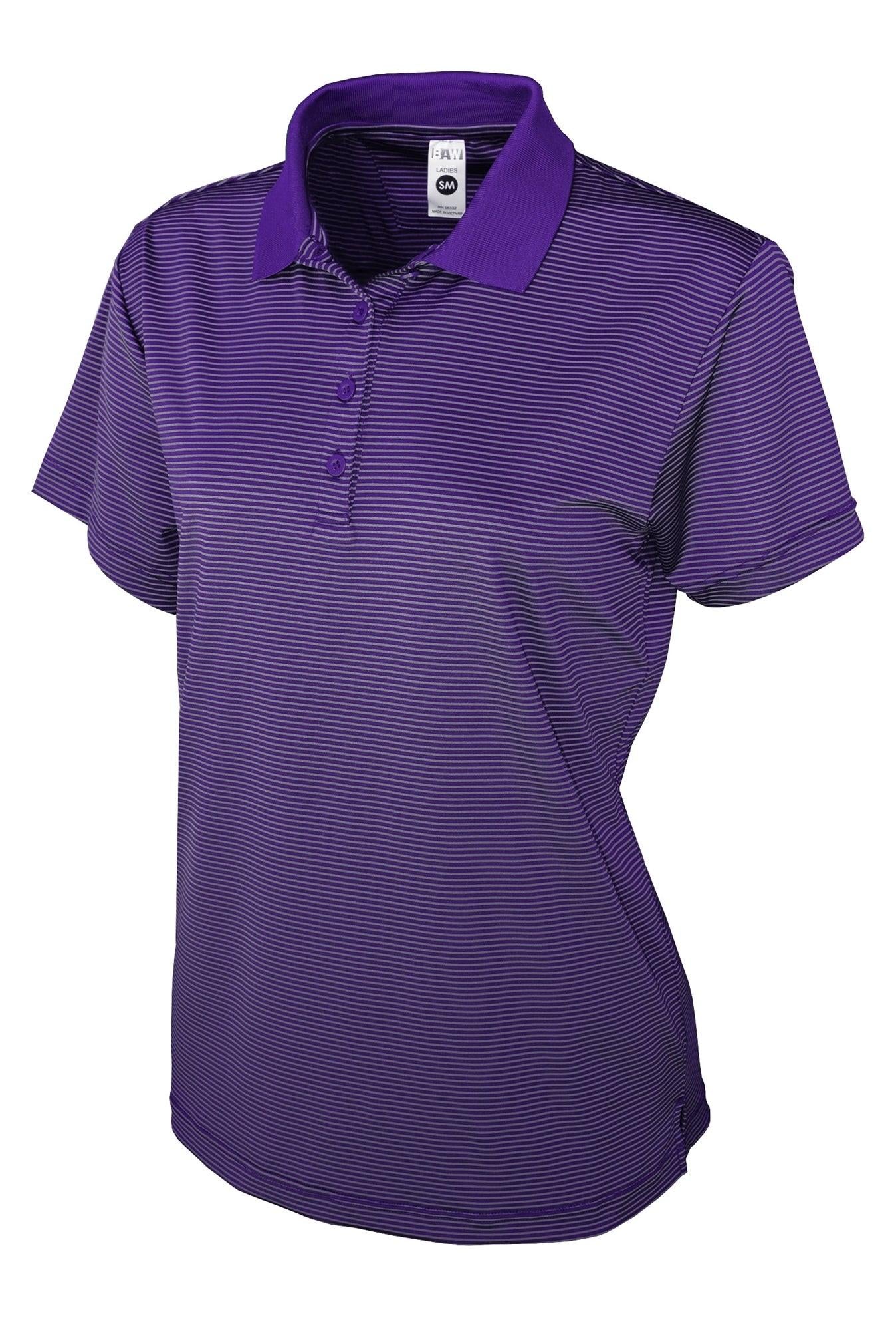 BAW-CT1081 Polo de rayas mini para mujer