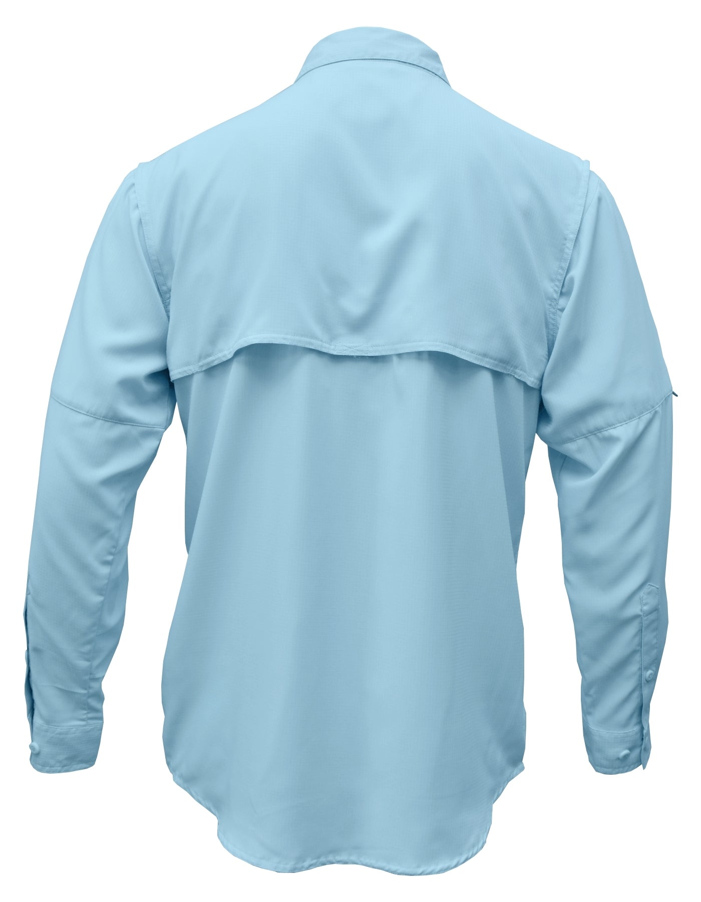 3300 Men L/S Fishing Shirt with Button Down Collar (Navy)