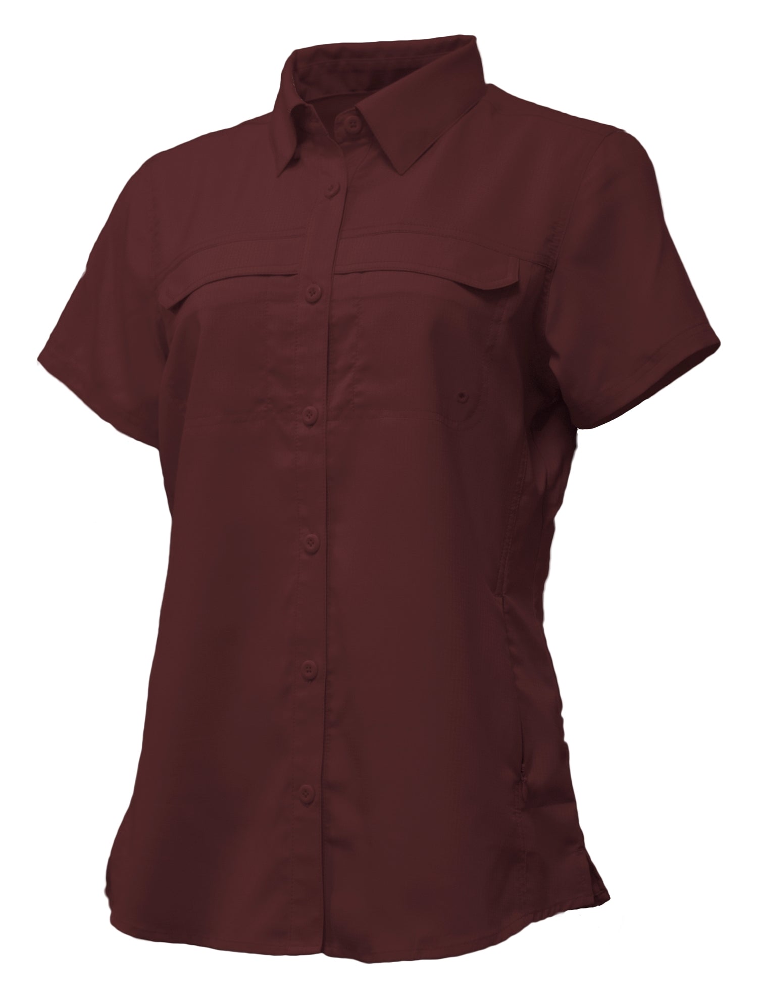 3101 Camisa de pesca de manga corta para mujer