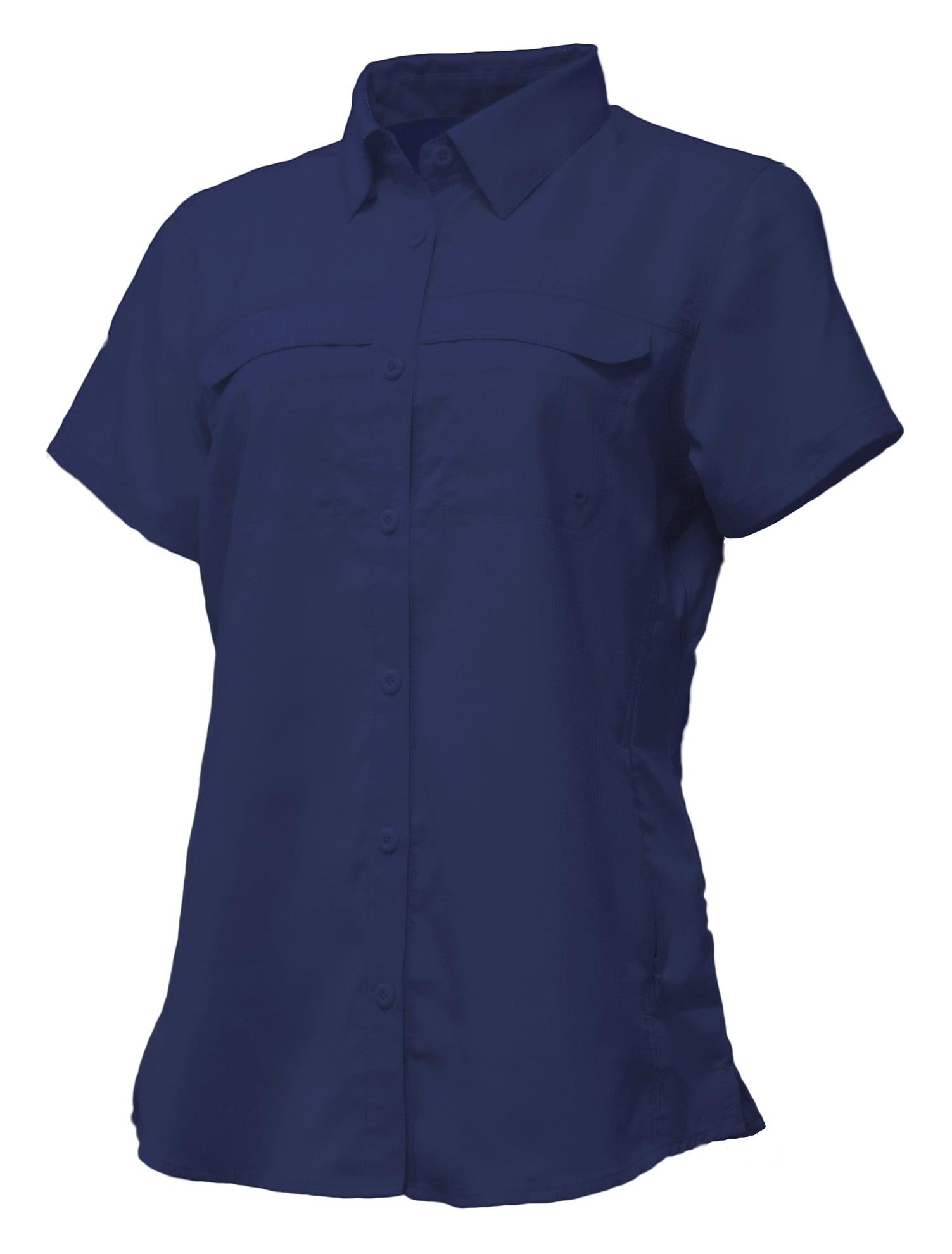 3101 Camisa de pesca de manga corta para mujer