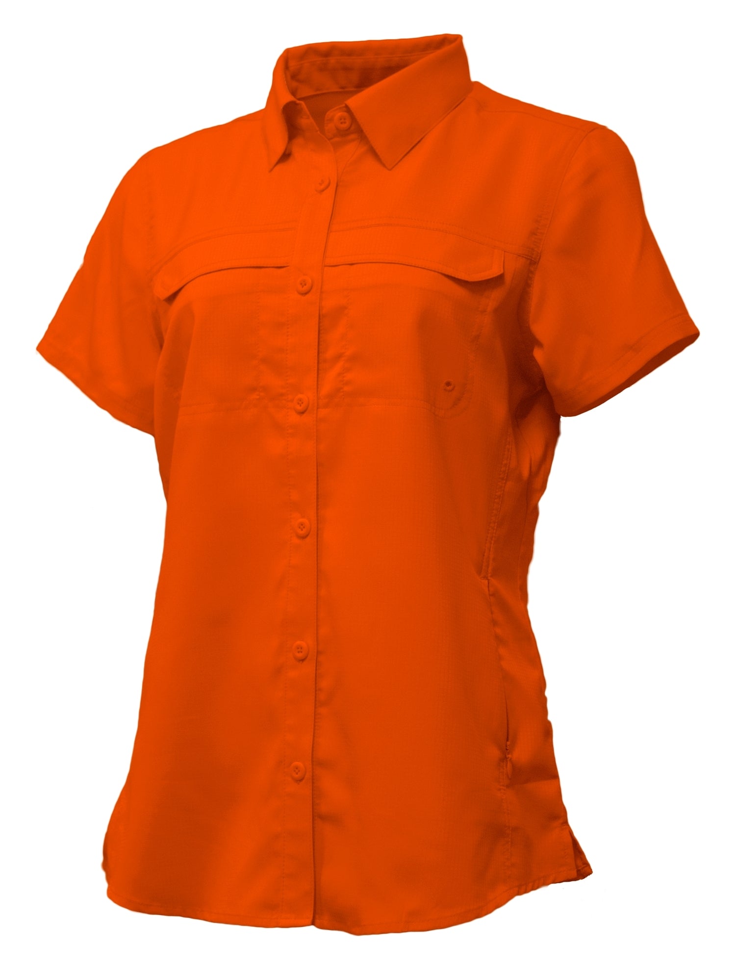 3101 Camisa de pesca de manga corta para mujer