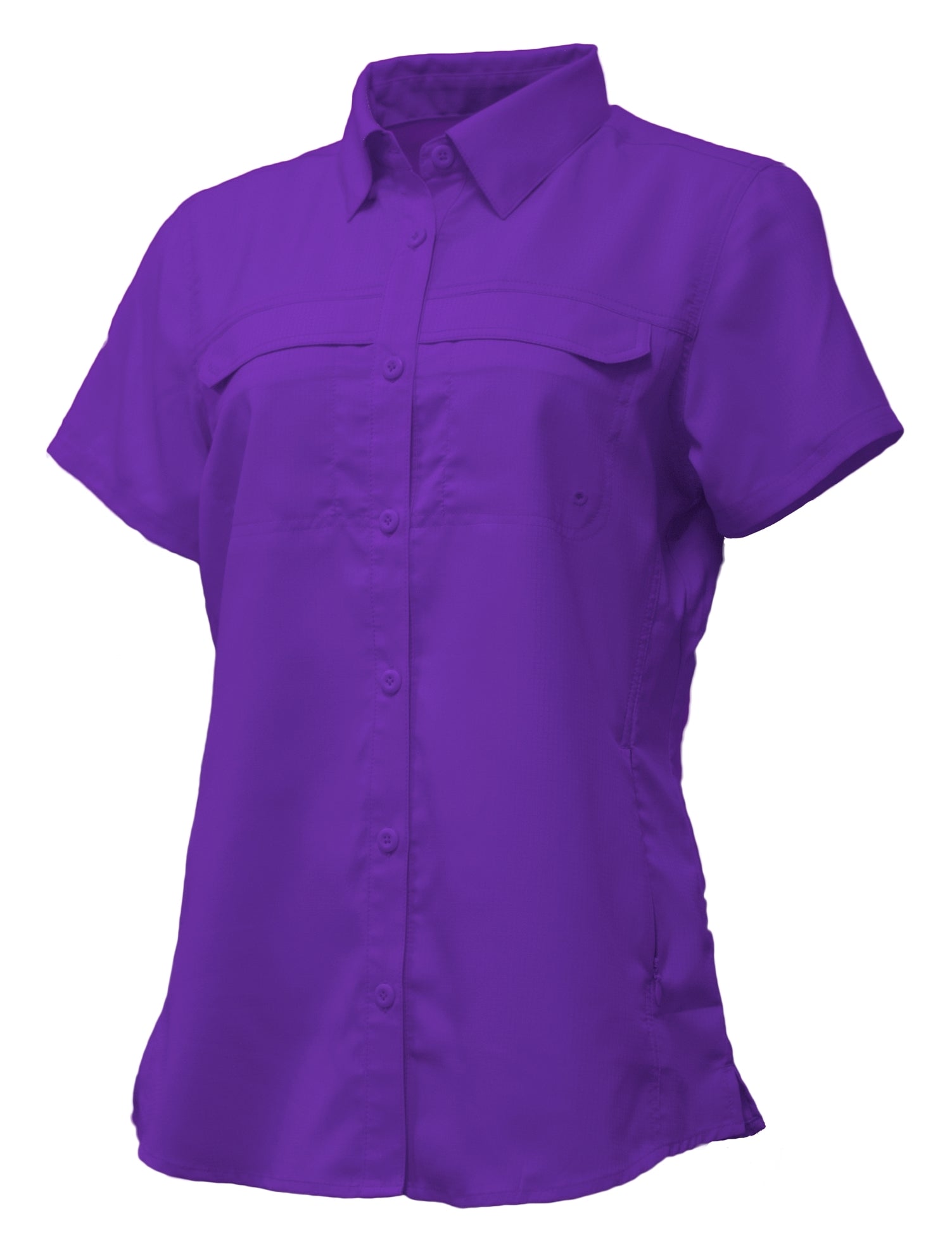 3101 Camisa de pesca de manga corta para mujer