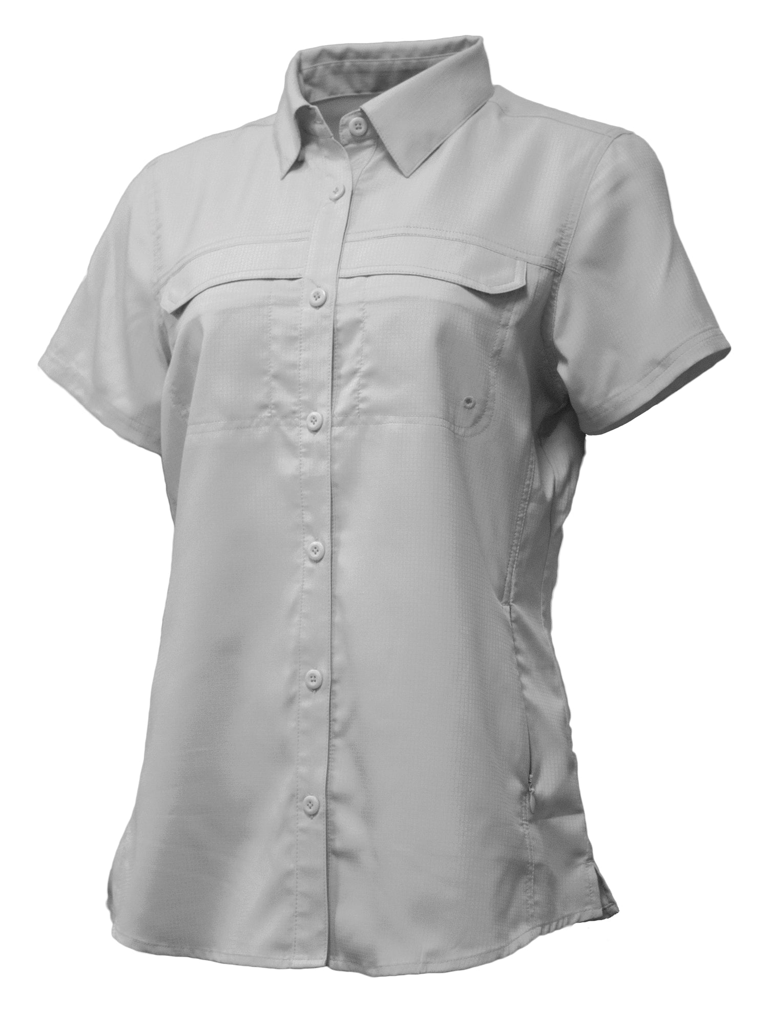 3101 Camisa de pesca de manga corta para mujer