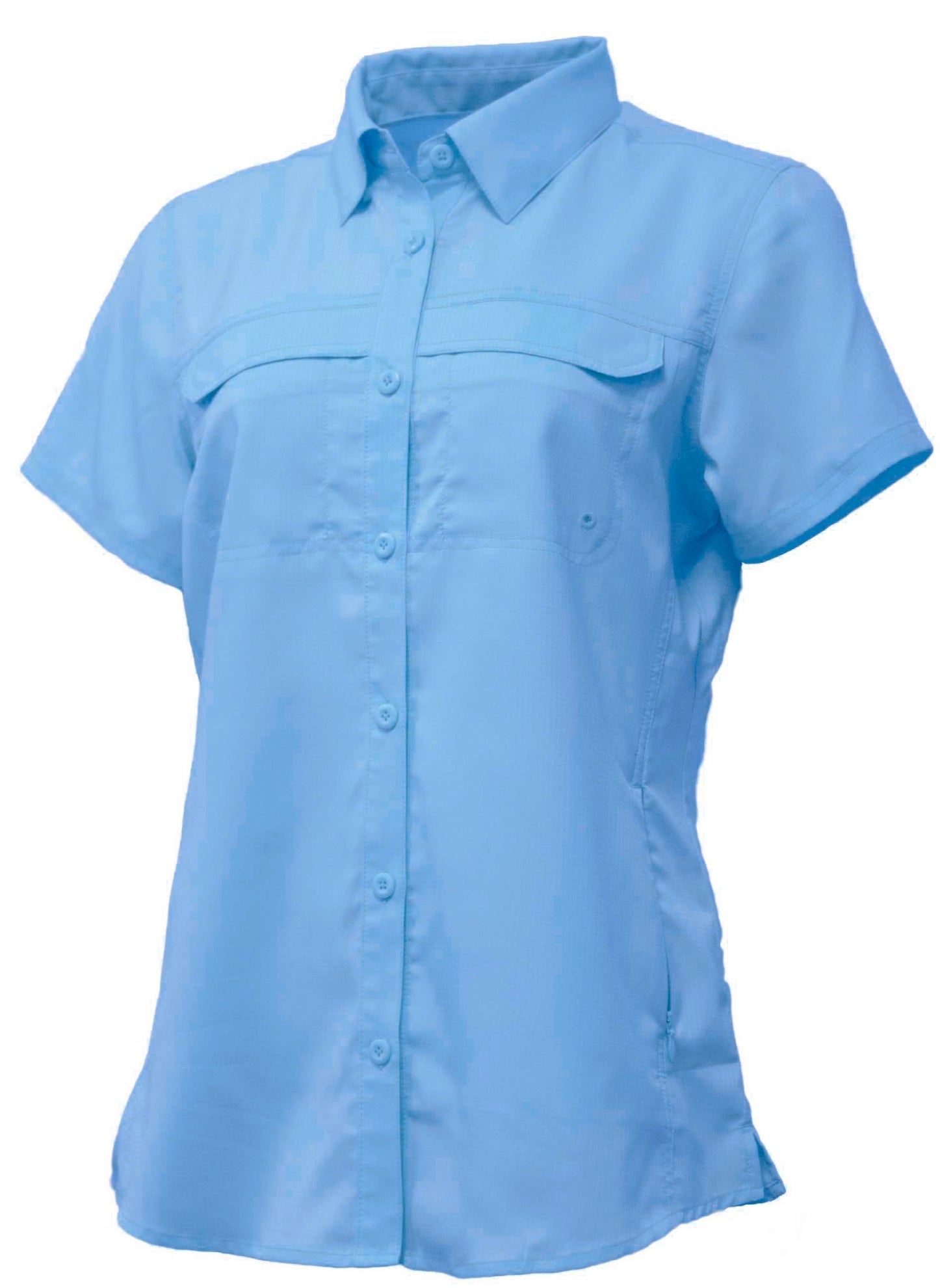 3101 Camisa de pesca de manga corta para mujer
