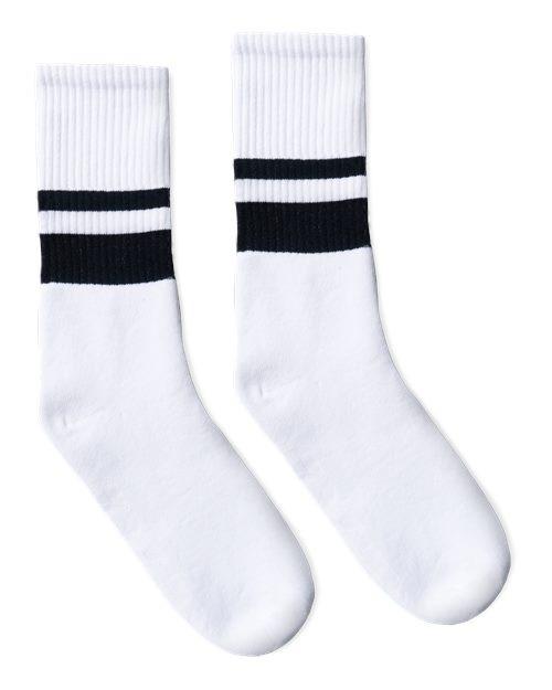 #color_white/ black thin & thick stripe