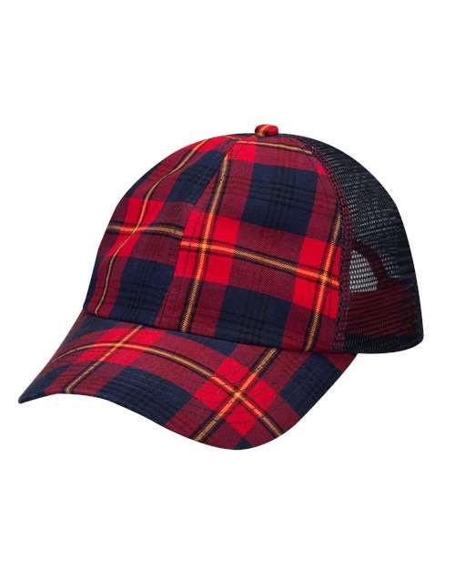 #color_red/ navy plaid