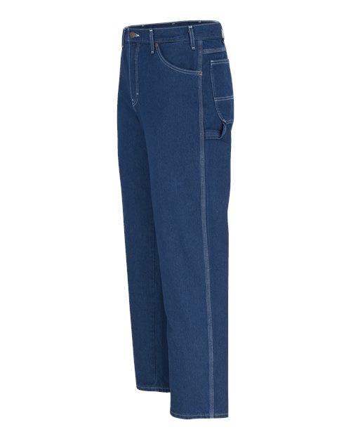 #color_rinsed indigo rigid - 37 unhemmed