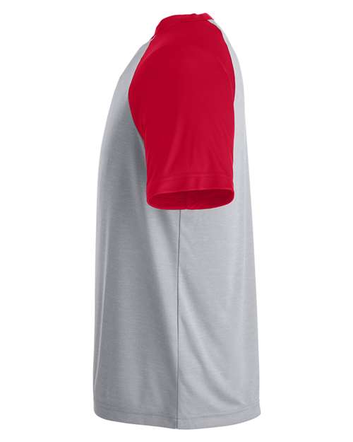 #color_athletic heather/ sport red