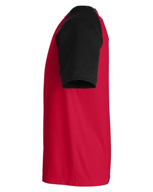 #color_sport red/ black heather
