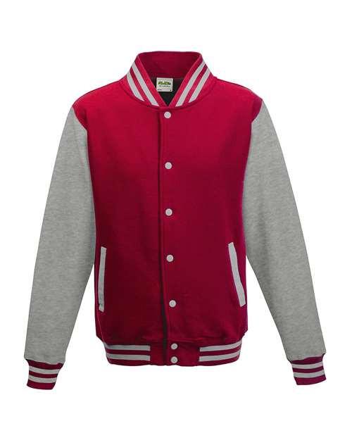 #color_fire red/ heather grey