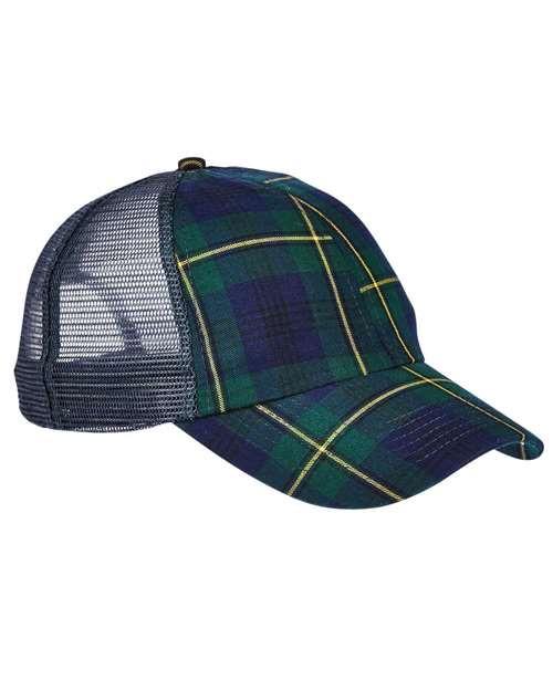 #color_forest/ navy plaid
