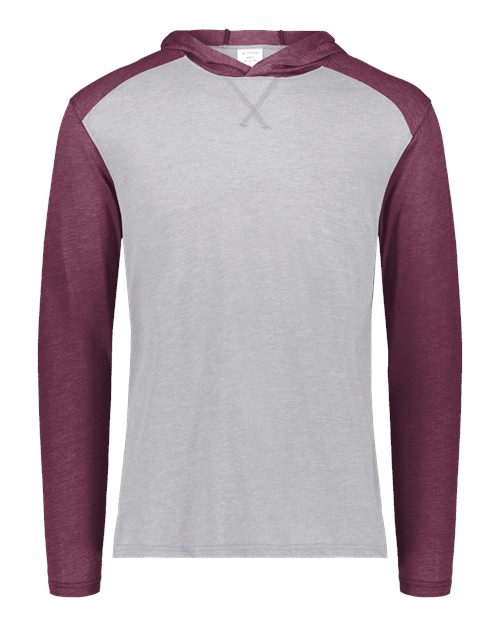 #color_grey heather/ maroon heather