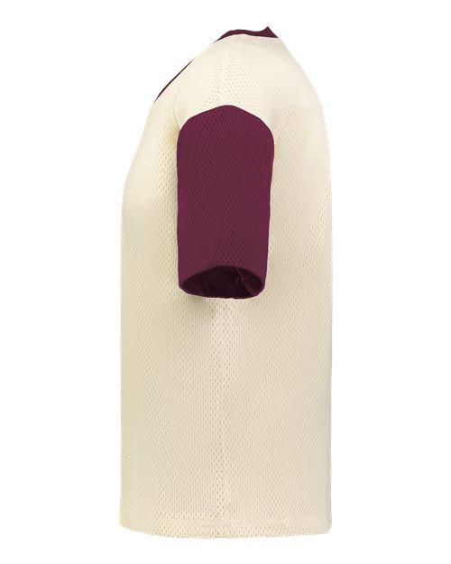 #color_alabaster/ maroon