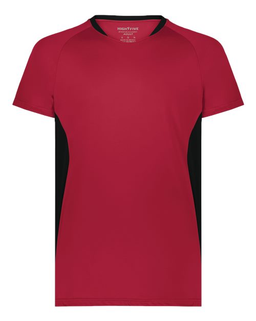 #color_scarlet/ black