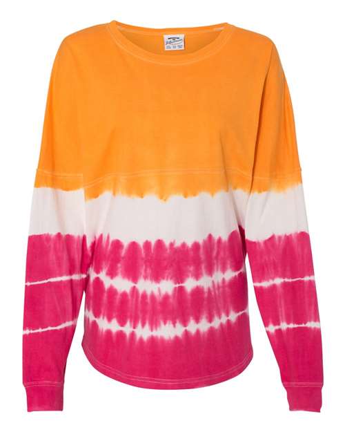 #color_atomic orange/ cosmic pink tie-dye