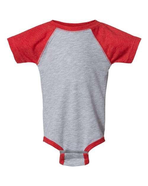 #color_vintage heather/ vintage red