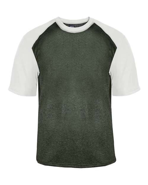 #color_carbon heather/ white