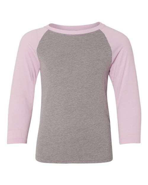 #color_lilac sleeves/ dark heather grey body