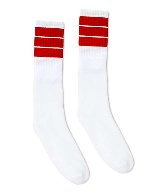 #color_white/ red thick stripe
