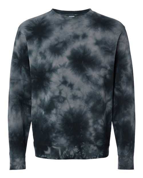 #color_tie dye black