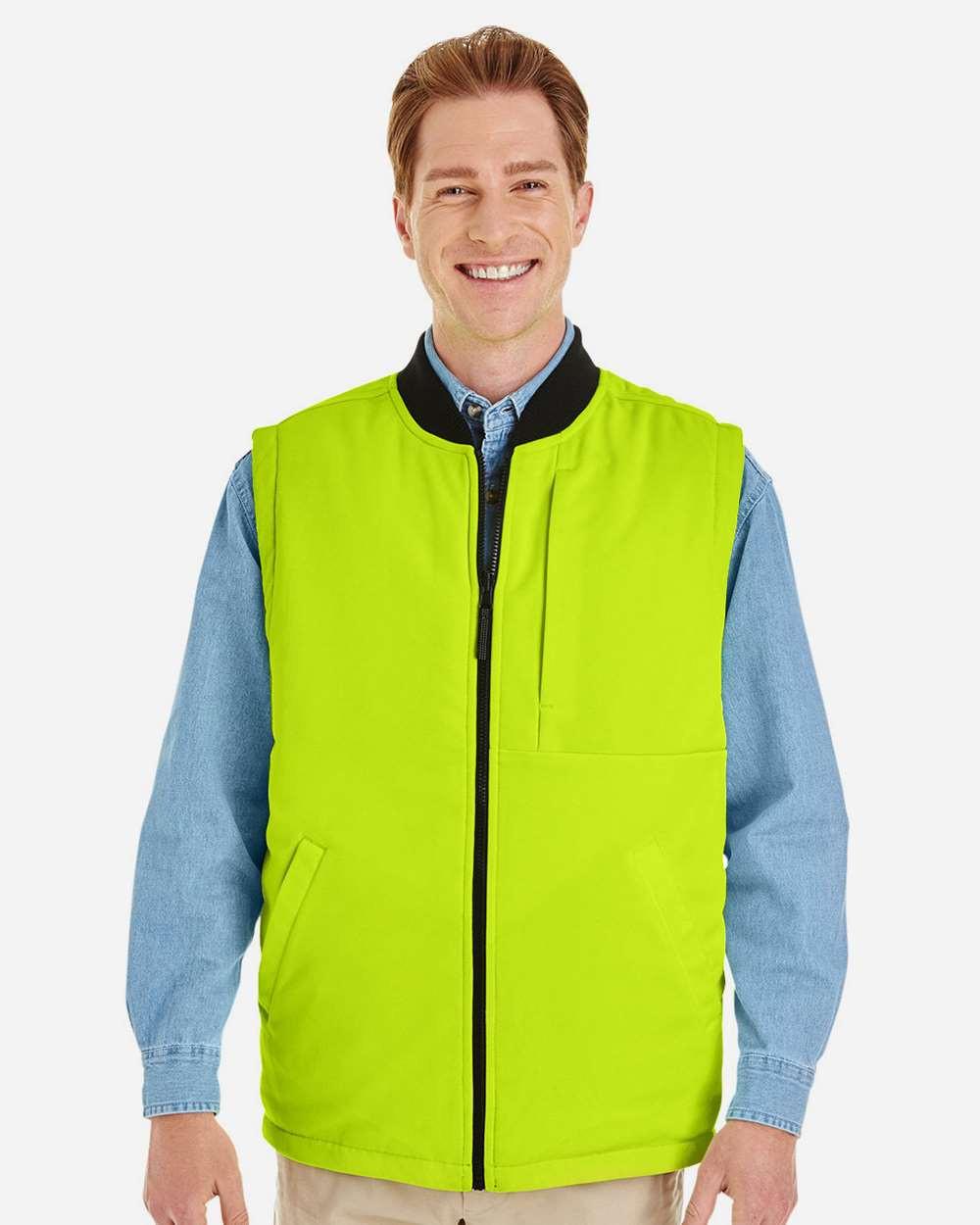 Harriton Dockside Interactive Reversible Freezer Vest M776