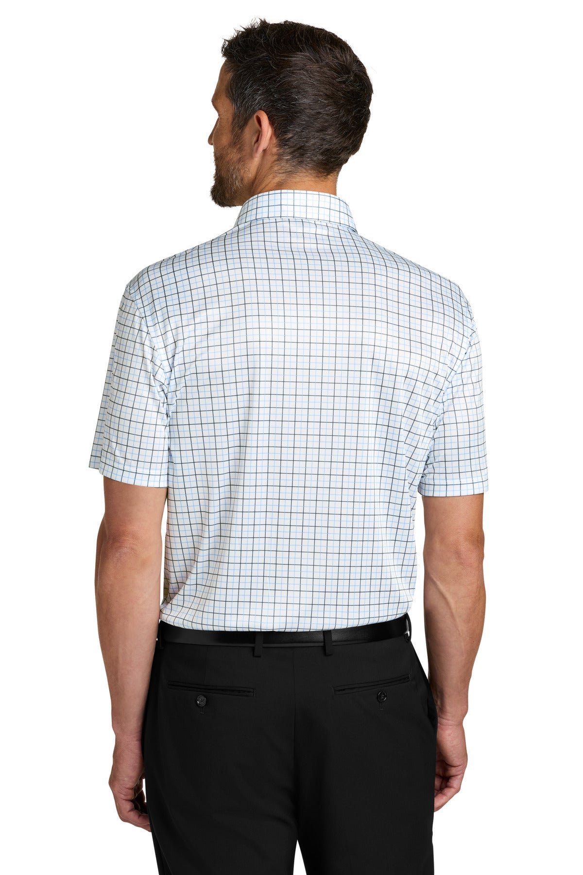 #color_black/ carolina blue check