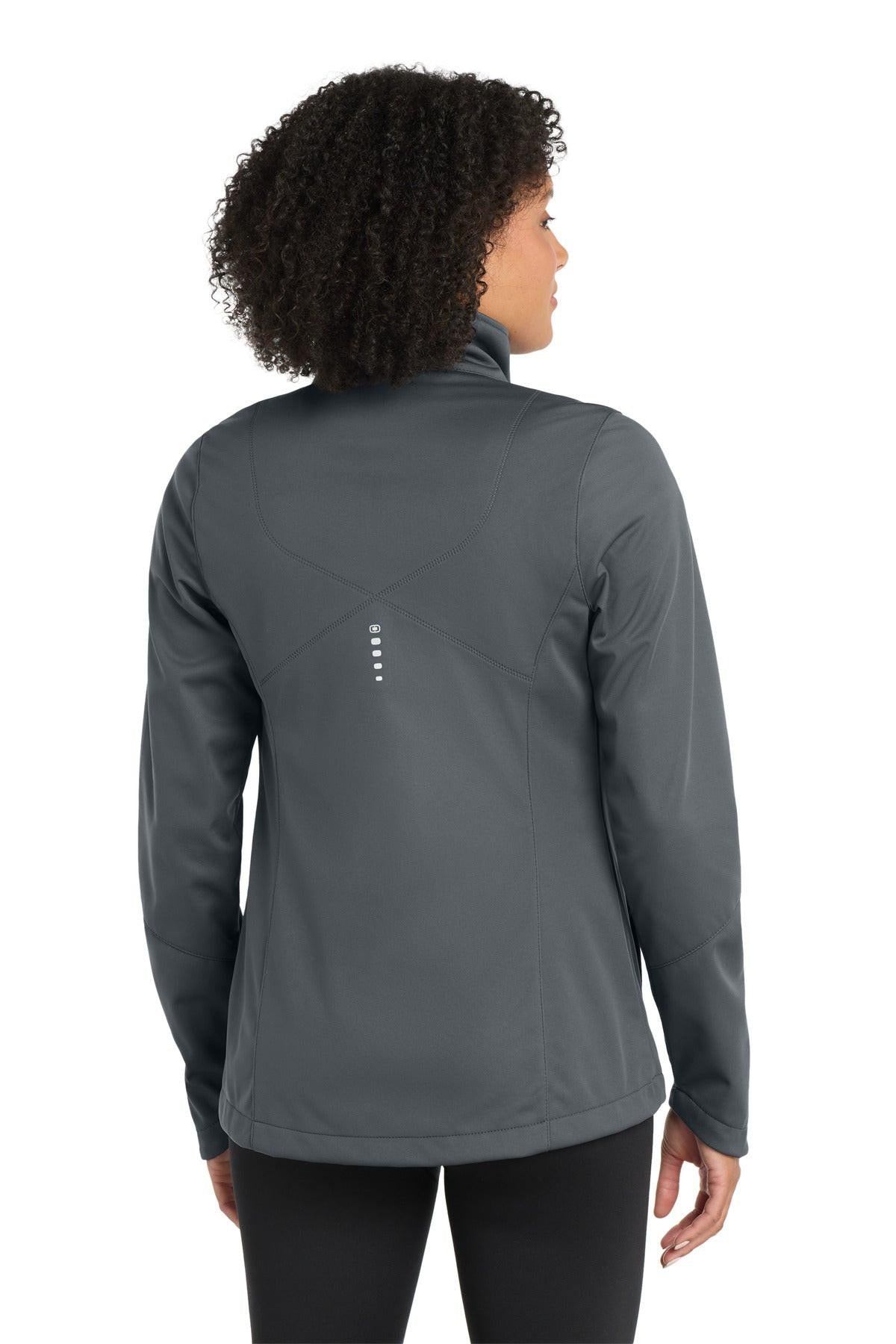 OGIO ® Women's Crux Soft Shell. LOE720 Plus Size Activewear Brands 4 Print OGIO.