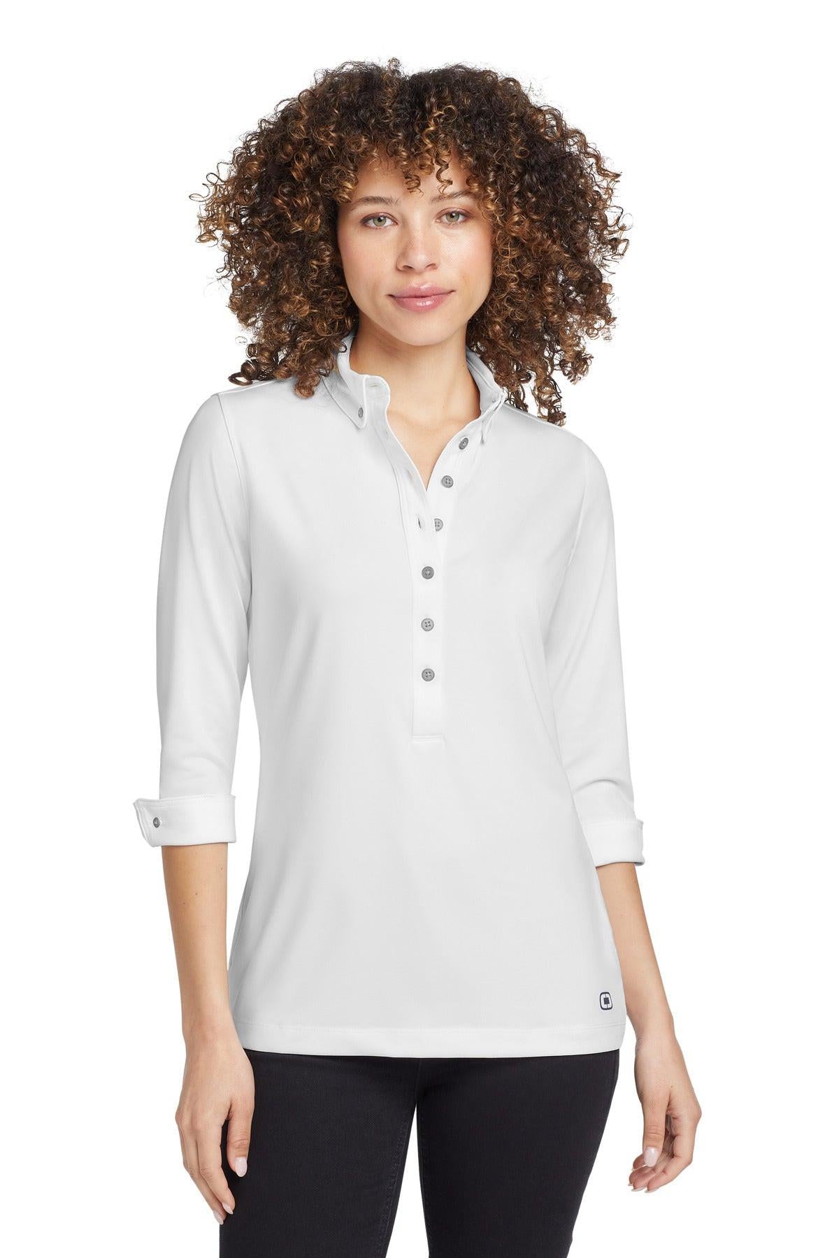 OGIO ® Women's Gauge Polo. LOG122 Plus Size Women's Brands 4 Print OGIO.