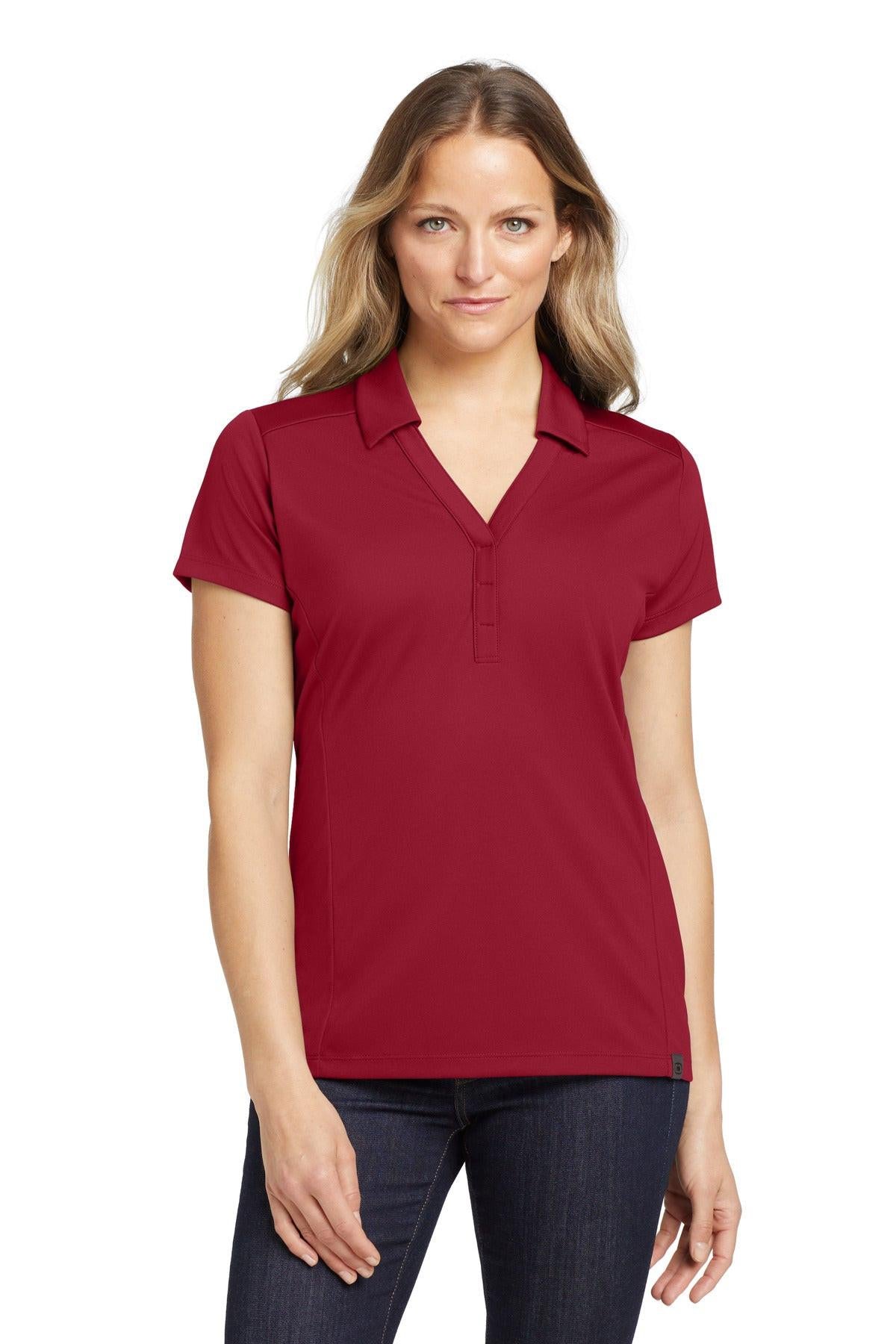 OGIO ® Women's Framework Polo. LOG125 Plus Size Women's Brands 4 Print OGIO.