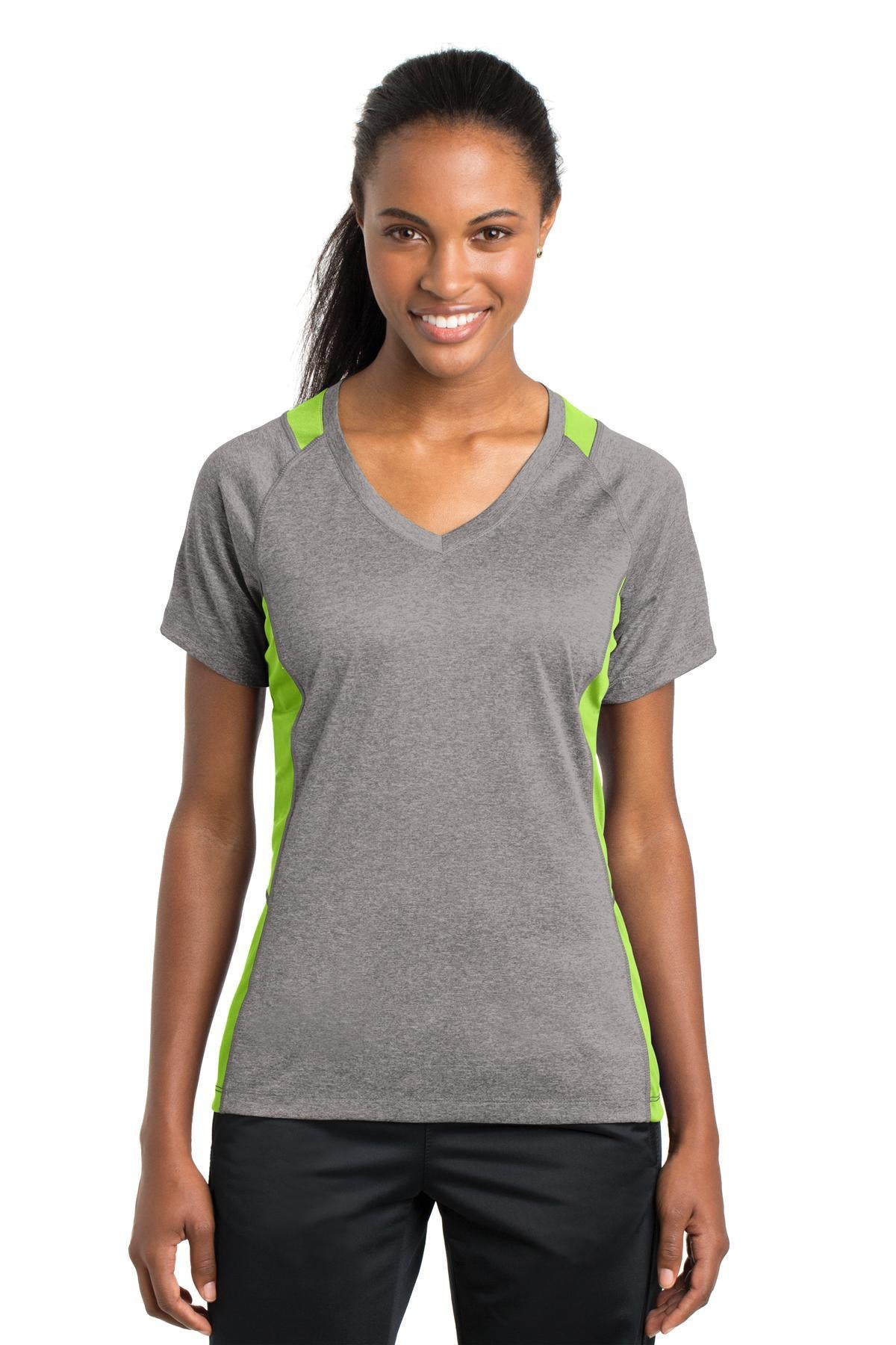 #color_vintage heather/ lime shock
