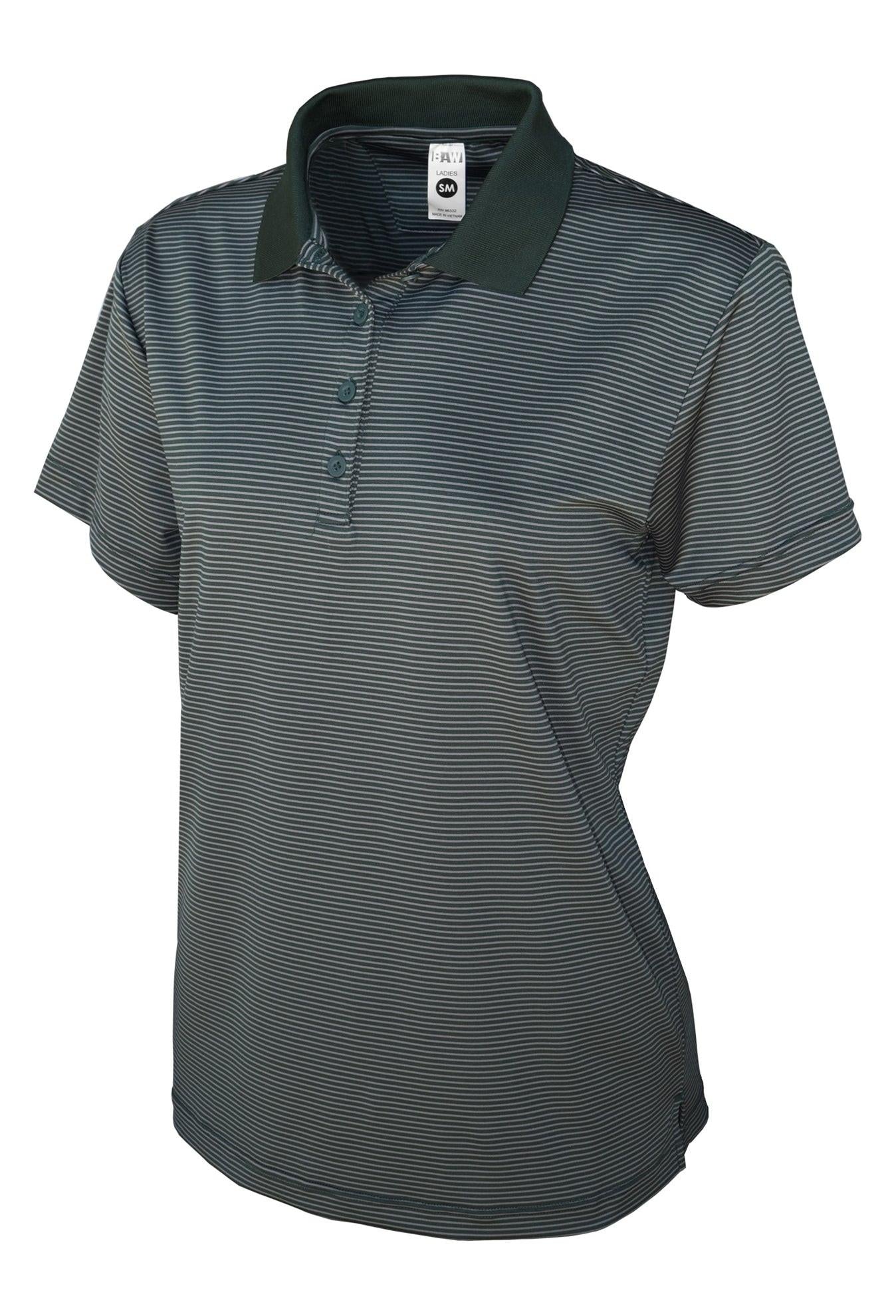 BAW-CT1081 Polo de rayas mini para mujer