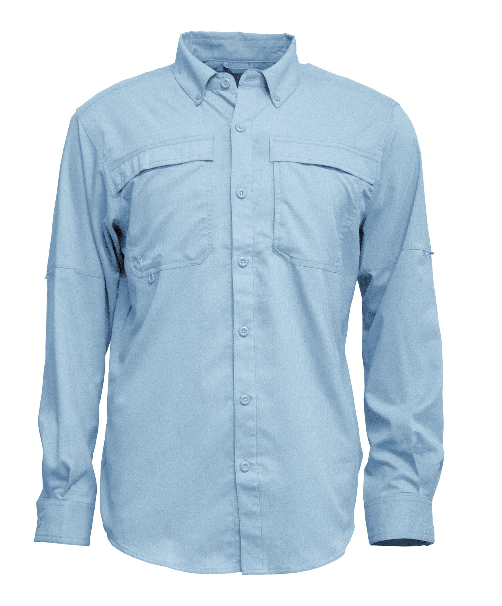3300 Men L/S Fishing Shirt with Button Down Collar