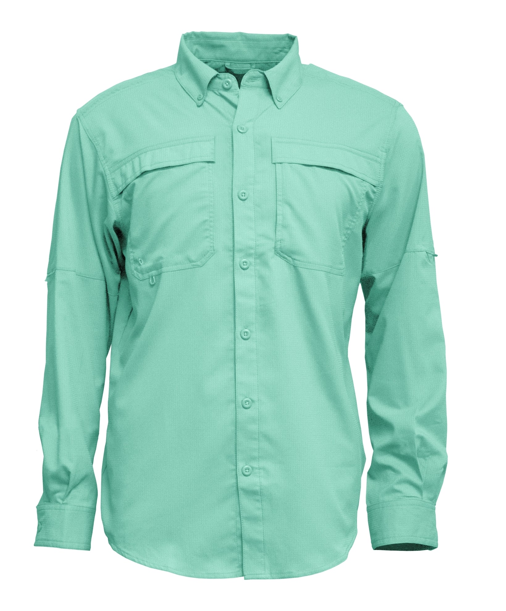 3300 Men L/S Fishing Shirt with Button Down Collar