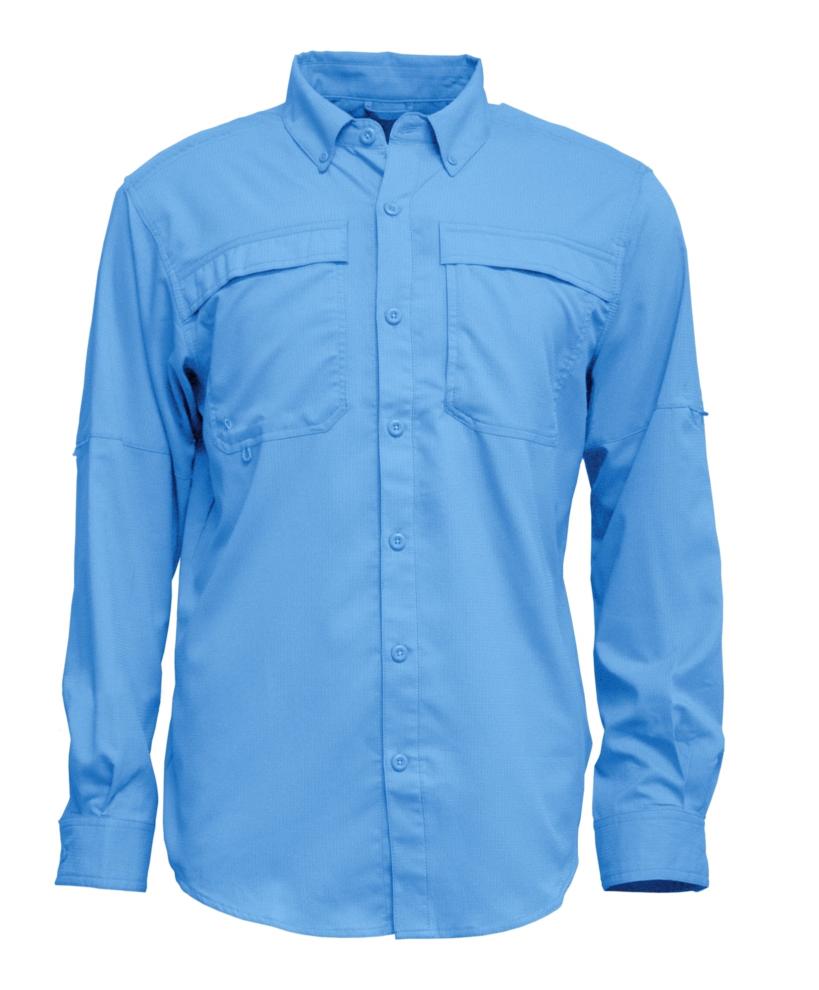 3300 Men L/S Fishing Shirt with Button Down Collar