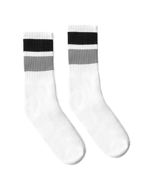 #color_white/ black/ grey thick stripe