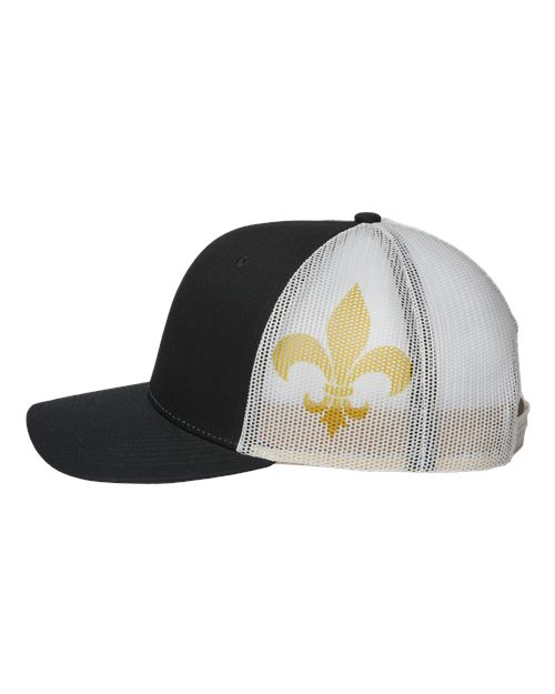 #color_black/ vegas gold/ fleur de lis