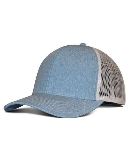 #color_sky blue heather/ white