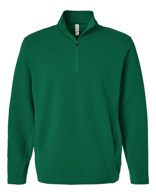 TEAM 365 Unisex Squad Cadet Quarter-Zip Tech Fleece Pullover TT401