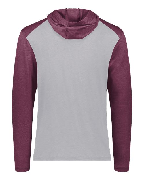#color_grey heather/ maroon heather