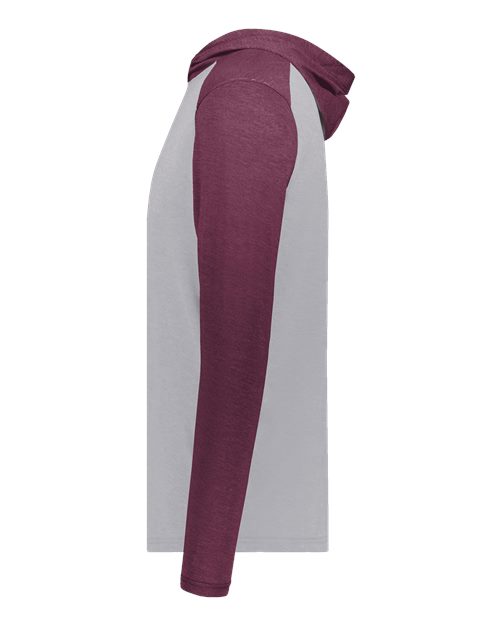 #color_grey heather/ maroon heather