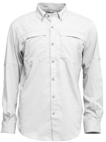 3300 Men L/S Fishing Shirt with Button Down Collar