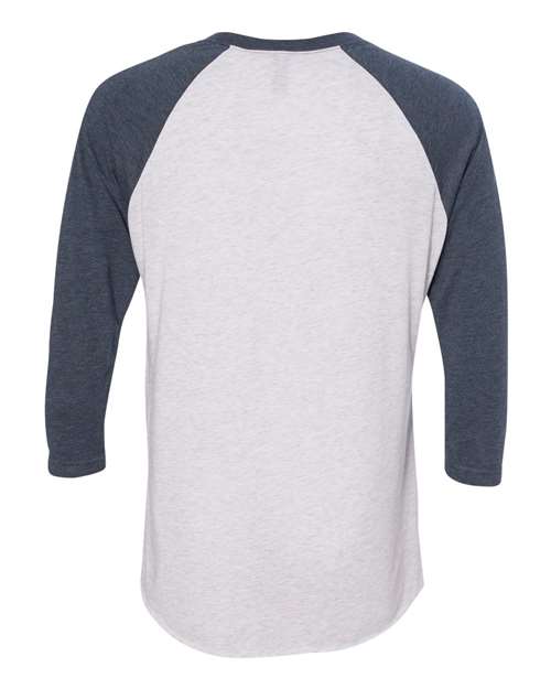 #color_indigo sleeves/ heather white body