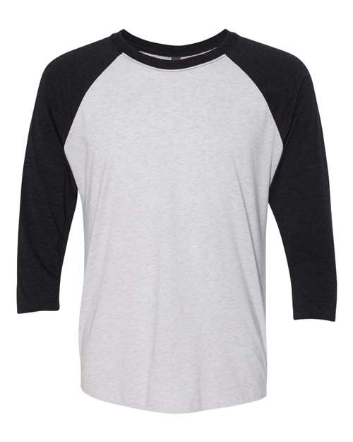 #color_vintage black sleeves/ heather white body