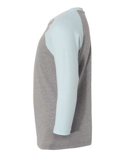 #color_ice blue sleeves/ dark heather grey body