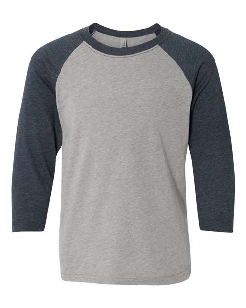 #color_midnight navy sleeves/ dark heather grey body