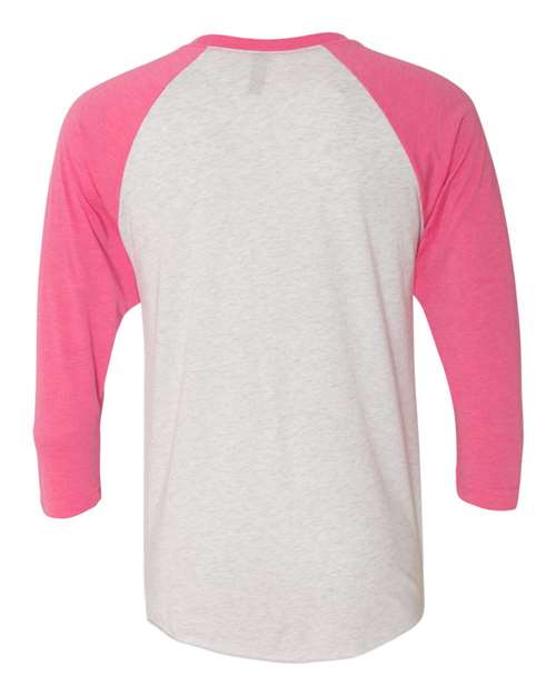 #color_vintage pink sleeves/ heather white body