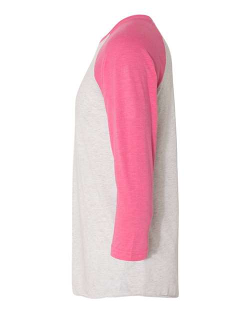 #color_vintage pink sleeves/ heather white body