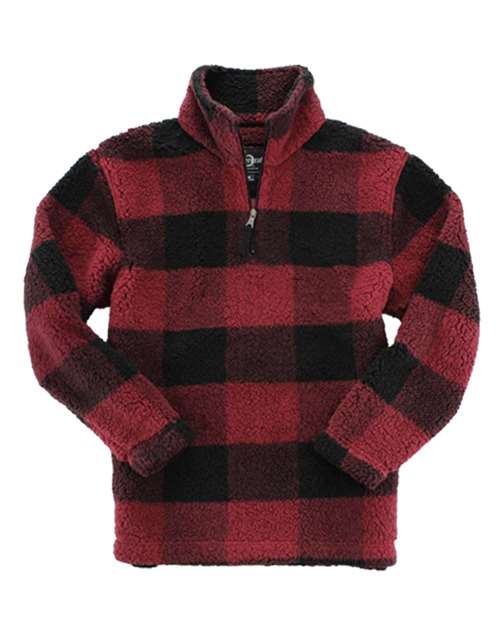 #color_garnet/ black buffalo plaid